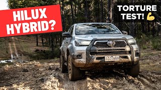 2024 Toyota HiLux 48V hybrid detailed review 0100 POV test drive off road [upl. by Sevart28]