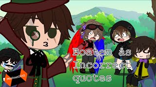 Boatem as incorrect quotes  Hermitcraft Gacha [upl. by Mharg]