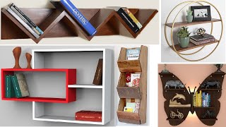 Modern wall mounted bookshelf  bookcase design ideas [upl. by Acira278]