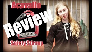 ACAVALLO SAFETY STIRRUP REVIEW [upl. by Meares]