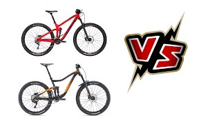 Giant Trance VS Trek Fuel EX 7 Speed Comparison [upl. by Tayib]