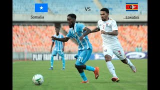 Somalia vs Eswatini Highlights AFCON Qualifiers 23 03 2022 [upl. by Uok]