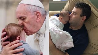 Pope Kisses Baby On Her Head And 2 Months Later Parents Discover Chilling Result Of It [upl. by Friedberg]