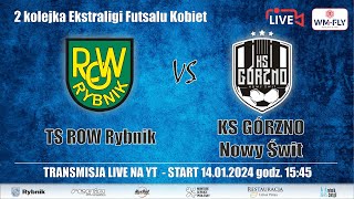 TS ROW Rybnik  KS Górzno Nowy Świt [upl. by Marys]