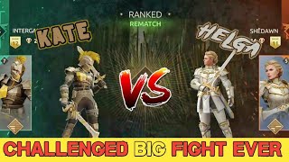 KATE VS HELGA games gaming shortsfeed shadowfight2 shadowfightarena [upl. by Ahsinawt]