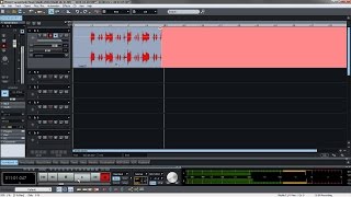 MAGIX Samplitude Music Studio 2016 – Recording tutorial INT [upl. by Llessur968]