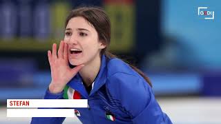 Pechino 2022 Italia oro nel curling chi sono Stefania Constantini e Amos Mosaner [upl. by Arvid179]