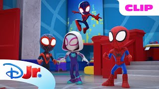 The Spidey Villains Team Up 😲  Marvels Spidey and his Amazing Friends  disneyjr x MarvelHQ [upl. by Yajiv]