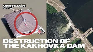 DESTRUCTION OF THE KAKHOVKA DAM Ukraine and the UN estimate the damages at 14 billion dollars [upl. by Dey]