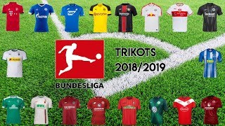 Bundesliga Trikots 201819 [upl. by Etteoj]