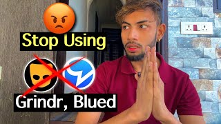 Please 🙏  STOP Using Grindr Blued gay dating app [upl. by Hyland677]