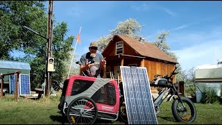 Solar Ebike and Camper Recharge While You Ride and Camp [upl. by Erehc]