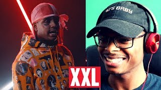 LETS GET TO WORK  Ski Mask The Slump God Freestyle — 2018 XXL  Reaction [upl. by Normie]