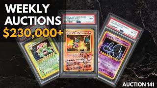 CRAZY PRICES These are The Most EXPENSIVE Pokemon Card Auctions of The Week Auction 141 [upl. by Dona]