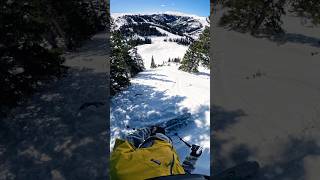 Afternoon line at Arapahoe Basin CO snow mountains [upl. by Ambrosi]