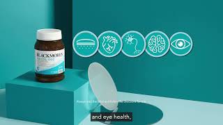 Fish Oil 1000 Odourless Supplement by Blackmores [upl. by Appel]