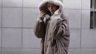 Piumino parka donna [upl. by Eagle]