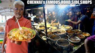 Chennais Famous தள்ளு வண்டி கடை Hunt 😋  Semma Taste 👌 [upl. by Enitsuga595]