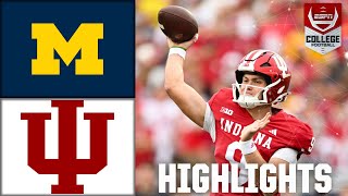 Michigan Wolverines vs Indiana Hoosiers  Full Game Highlights  ESPN College Football [upl. by Trixie]