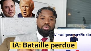 Intelligence artificielleIA  Pourquoi la France a perdu la bataille [upl. by Uwkuhceki]