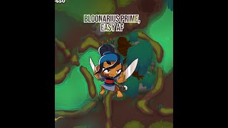 BTD6 Bloonarius Prime easy CHIMPS guide w Sauda [upl. by Akcira]