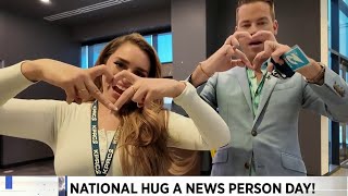 ‘Hug A Newsperson Day’ is April 4 🤩 Here’s why we’re celebrating OURSELVES 🎉 [upl. by Ahsiled]