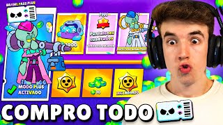 COMPRO TODO EL NUEVO PASE de BATALLA de BOB ESPONJA en BRAWL STARS [upl. by Andrei]