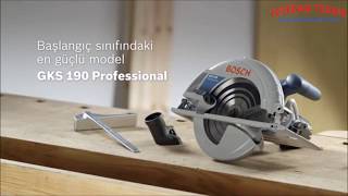 BOSCH GKS 190 Professional 1400W ELEKTRİKLİ DAİRE TESTERE [upl. by Scrivenor]