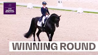 Lottie Fry amp Glamourdale shine again ✨ FEI Dressage World Cup™ 202223 sHertogenbosch NED [upl. by Belvia]