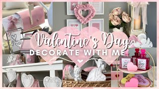 VALENTINES DAY DECORATE WITH ME 2024 💗 VALENTINES DAY DECOR  SIMPLE VALENTINES DAY DECORATING IDEAS [upl. by Yaeger235]