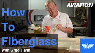 Fiberglassing Tutorial with Greg Hahn  Model Aviation magazine [upl. by Acinemod750]