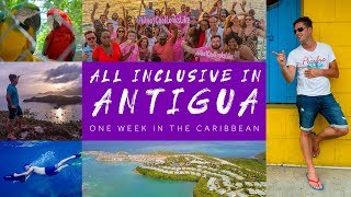 All Inclusive In Antigua  One Week In The Caribbean [upl. by Rexanne819]