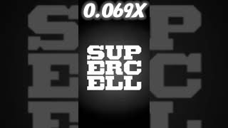 Supercell intro slowed down to 069 brawlstars supercell [upl. by Ynneb]