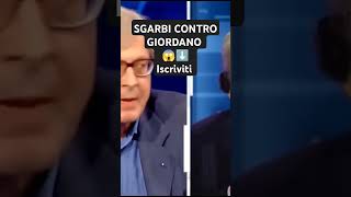 sgarbi vittoriosgarbi giordano SGARBI CONTRO GIORDANO [upl. by Brier790]