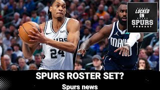 A look at the current San Antonio Spurs roster [upl. by Ari]