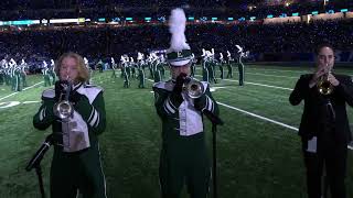 December 5 2024  EMU Marching Band at the Detroit Lions detroitlionsnfl Halftime Show [upl. by Milburt]