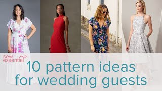 10 Sewing Pattern Ideas for Wedding Outfits [upl. by Maxine]