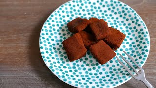 Chocolate Mochi  Japanese Recipe  was Kitchen [upl. by Ymirej422]