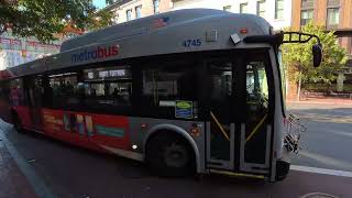 WMATA Metrobus 2023 New Flyer Xcelsior XD40 Bus 4745 on Route 80 [upl. by Lorens]