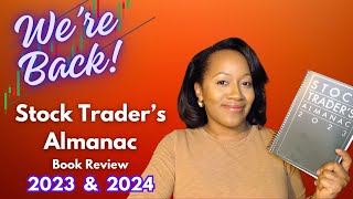 Stock Trader Almanac Book Review 2023 amp 2024 [upl. by Kobylak]