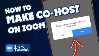 How to make co host on zoom 2024  Initial Solution [upl. by Arabela]