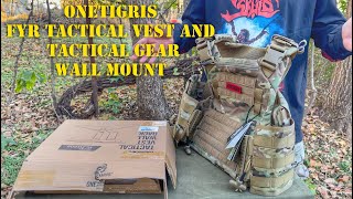 OneTigris FYR Tactical VestPlate Carrier and Tactical Gear Wall Mount [upl. by Harias89]