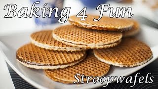 Hollandse Stroopwafels  Baking 4 Fun [upl. by Malsi]