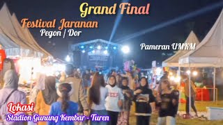 GRAND FINAL FESTIVAL JARANAN  PEGON  DOR  live STADION GUNUNG KEMBAR TUREN [upl. by Fahland]