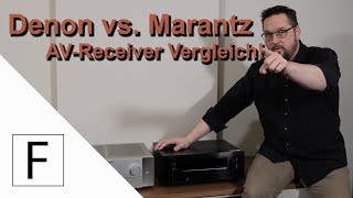 Gibt es Unterschiede  Marantz Cinema 50 vs Denon AVCX3800H Heimkino AVReceiver Vergleich [upl. by Rhodia]