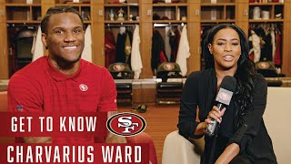 Charvarius Ward Shares What He’s Looking Forward to in SF  49ers [upl. by Dunkin216]