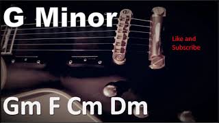 G Minor Backing Track For Scale Practice [upl. by Innavoeg]