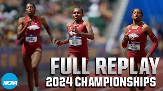 2024 NCAA DI womens outdoor track and field championships Day 2  FULL REPLAY [upl. by Eelhsa262]