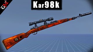 Mauser Karabiner 98 Kurz aka Kar98k  FALLOUT 4 MODS [upl. by Asehr100]