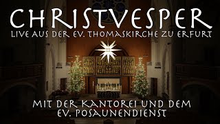 Christvesper 2021 Live aus Ev Thomasgemeinde Erfurt [upl. by Refinnaj]